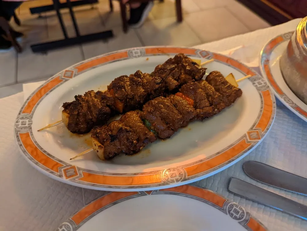 Brochettes de Boeuf Au Saté